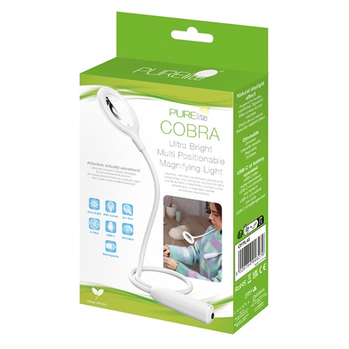 PURElite - Magnifying Light: Ultra-Bright: Multi-Position: Cobra - CFPL40