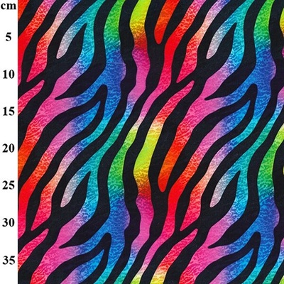 100% Printed Cotton  - 01CP1176-Multi-Tiger