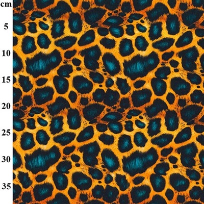 100% Printed Cotton  - 01CP1177 Leopard