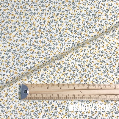 100% QPA Cotton Poplin 01cp0034lemon