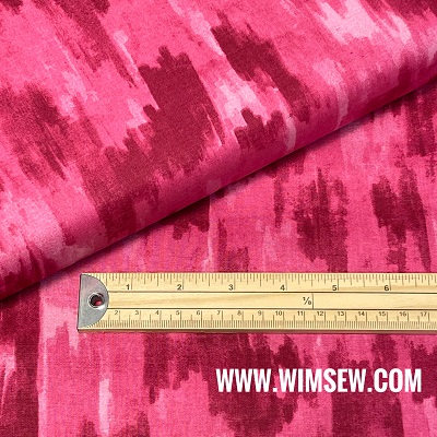 100% Cotton Fabric 'Blender' - 01jlc0420 Rose (O)