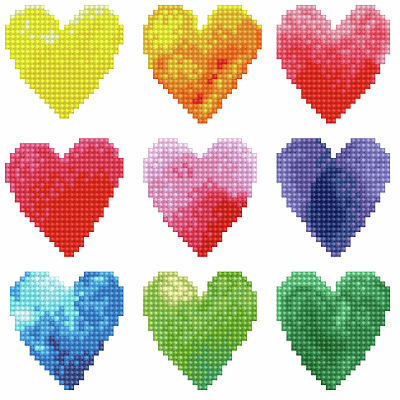 Diamond Painting Kit: Love Rainbow - DD3.026