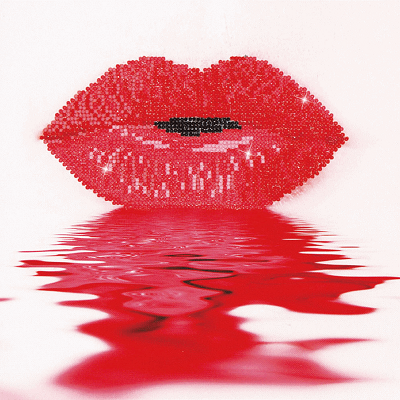 Diamond Painting Kit: Hot Lips - DD5.003