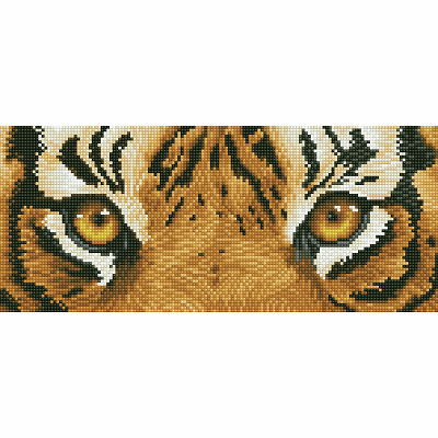 Diamond Painting Kit: Tiger Spy - DD5.041