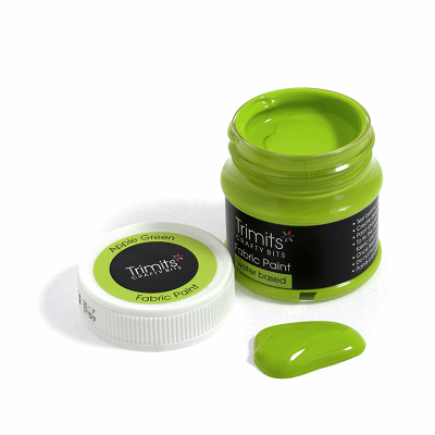 Fabric Paint: Pot: 50ml: Apple Green - FP50\01