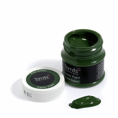 Fabric Paint: Pot: 50ml: Pine Green - FP50\06