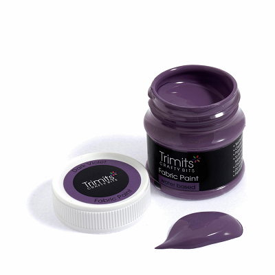 Fabric Paint: Pot: 50ml: Dark Violet - FP50\09