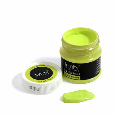 Fabric Paint: Pot: 50ml: Lime Green - FP50\10