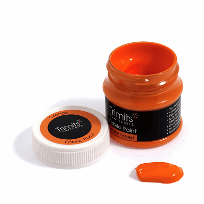 Fabric Paint: Pot: 50ml: Orange - FP50\15