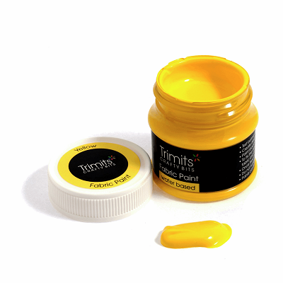 Fabric Paint: Pot: 50ml: Yellow - FP50\20