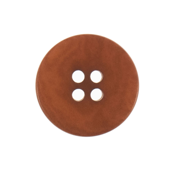 Eco-Conscious: Corozo: 4 Hole: 18mm: Medium Brown - G466118_29