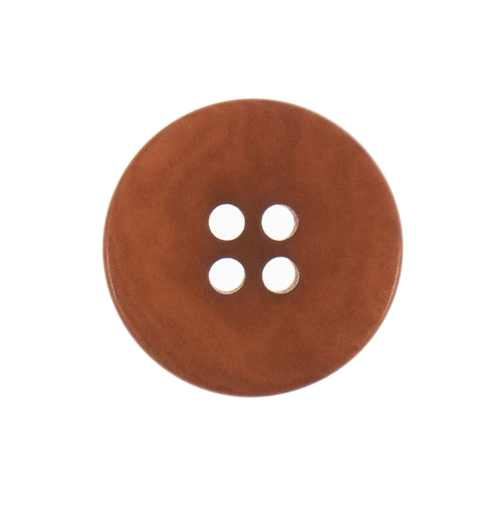 Eco-Conscious: Corozo: 4 Hole: 18mm: Medium Brown - G466118_29