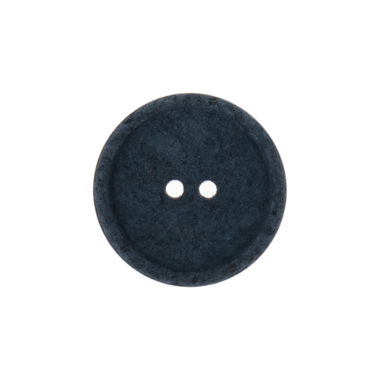Eco-Conscious: Recycled Cotton: 2 Hole: 15mm: Navy - G466415_20