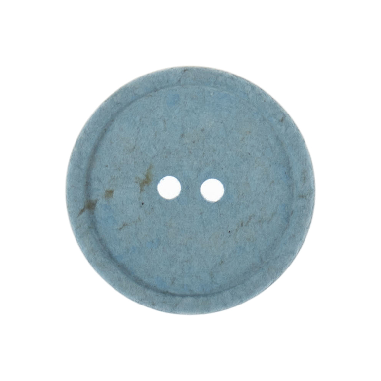 Eco-Conscious: Recycled Cotton: 2 Hole: 20mm: Light Blue - G466420_15