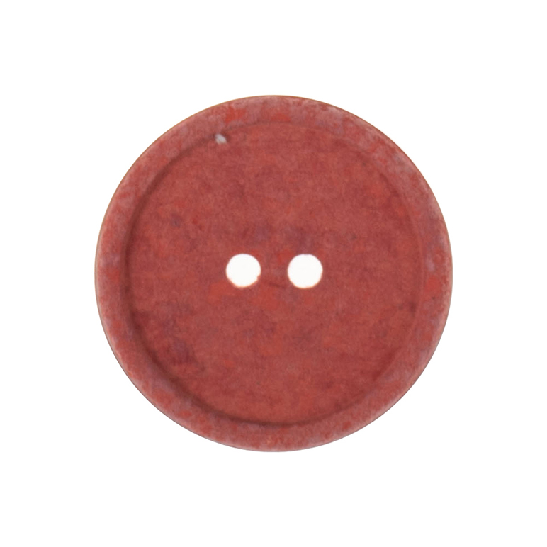 Eco-Conscious: Recycled Cotton: 2 Hole: 20mm: Red - G466420_8