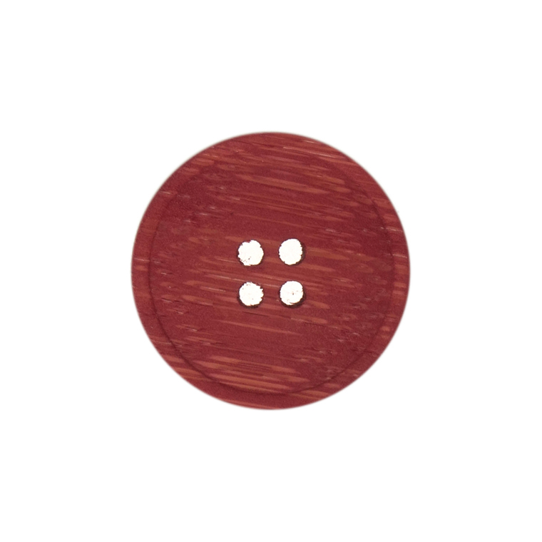 Eco-Conscious: Bamboo: 4 Hole: 15mm: Red - G466515_8