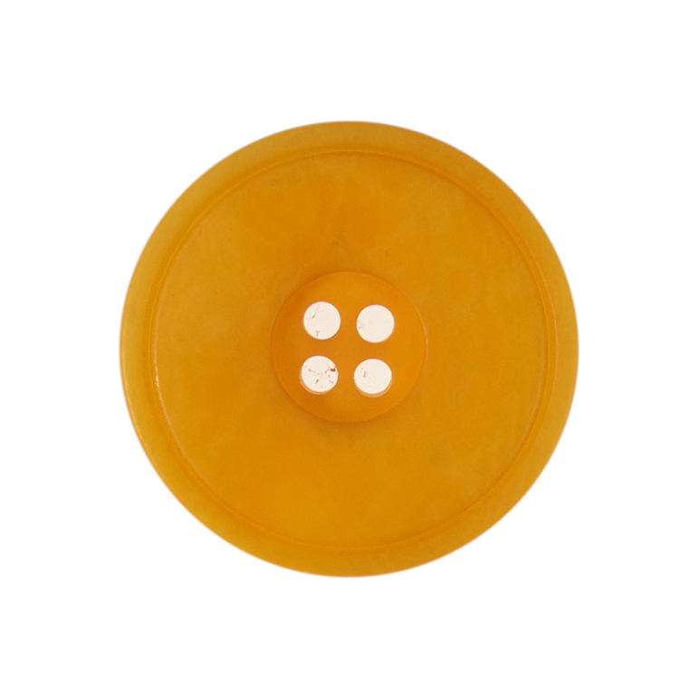 Eco-Conscious: Corozo: 4 Hole: Rimmed: 20mm: Dark Yellow - G466720_4