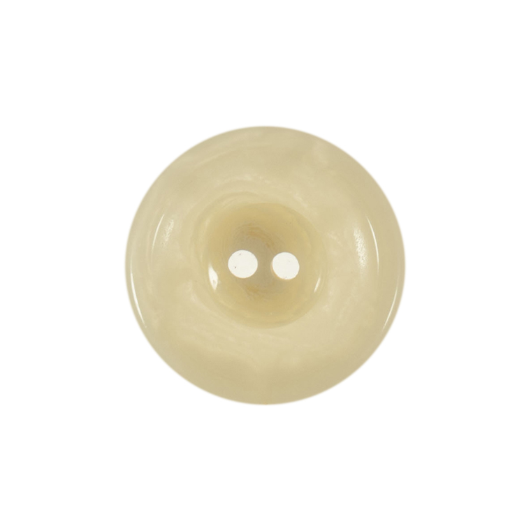 Eco-Conscious: Bio Resin: 2 Hole: Rimmed: 15mm: Natural - G466815_2