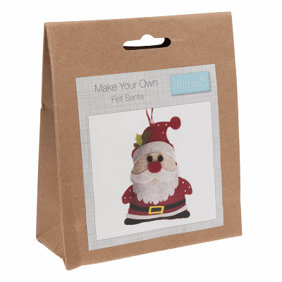 Felt Decoration Kit: Christmas: Santa  - GCK007