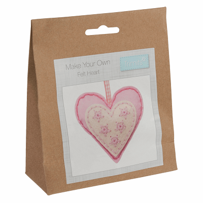 Felt Decoration Kit: Heart - GCK016