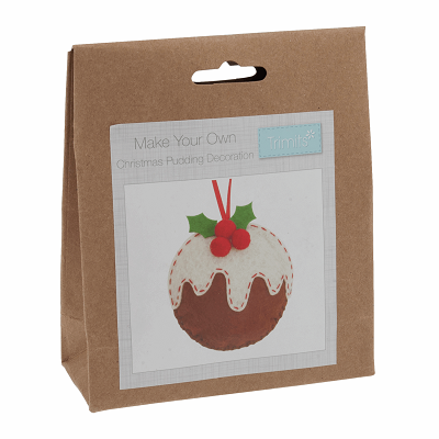 Felt Decoration Kit: Christmas: Christmas Pudding - GCK025