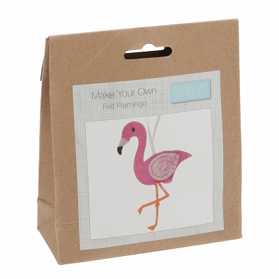 Felt Decoration Kit: Flamingo - GCK035