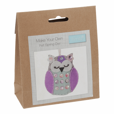 Felt Decoration Kit: Spring Owl - GCK037