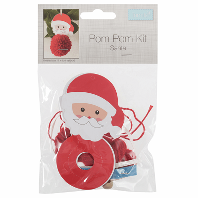 Pom Pom Decoration Kit: Santa - GCK051