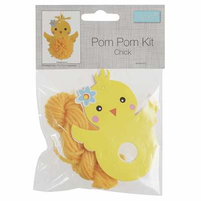 Pom Pom Decoration Kit: Chick - GCK063
