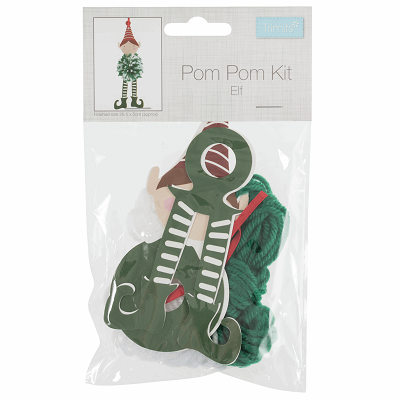 Pom Pom Decoration Kit: Elf - GCK070