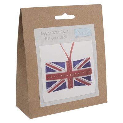 Make Your Own - Felt Decoration Kit: Union Jack - GCK079
