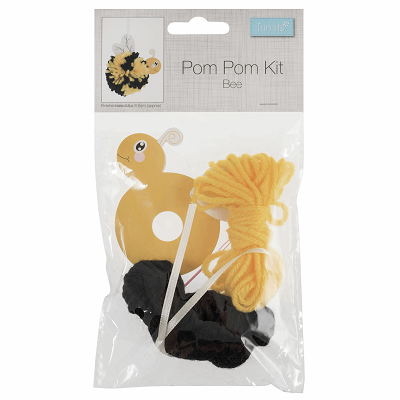 Pom Pom Decoration Kit: Bee - GCK085