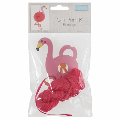 Pom Pom Decoration Kit: Flamingo - GCK086