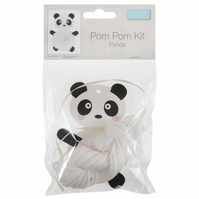 Pom Pom Decoration Kit: Panda - GCK087