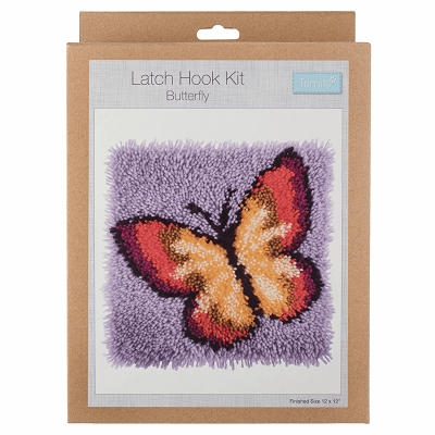 Latch Hook Kit: Butterfly - GCK099
