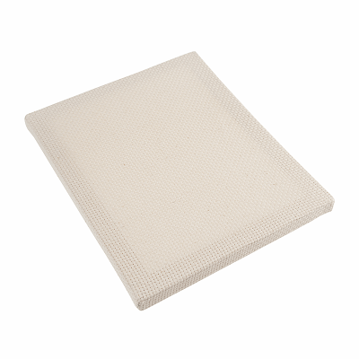Punch Needle Fabric in Frame: 9 Count: Cream: 20.3 x 25.5cm (8 x 10in) - GCK101
