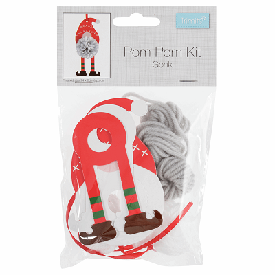 Pom Pom Decoration Kit: Christmas: Gonk - GCK111