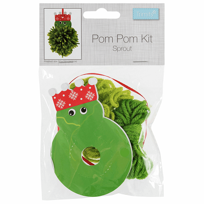 Pom Pom Decoration Kit: Christmas: Sprout - GCK113