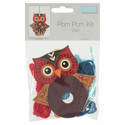 Pom Pom Decoration Kit: Owl - GCK142