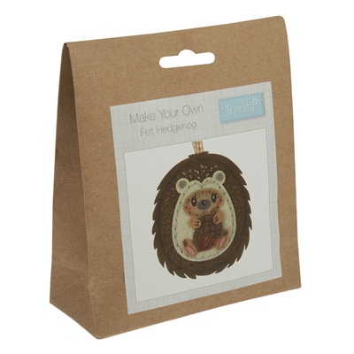 Make Your Own - Felt Decoration Kit: Hedgehog - GCK205