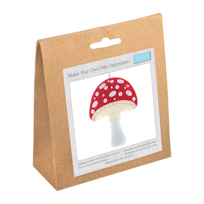 Felt Decoration Kit: Toadstool - GCK224