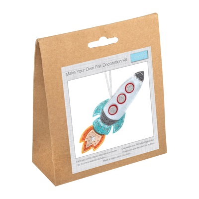 Felt Decoration Kit: Rocket - GCK233