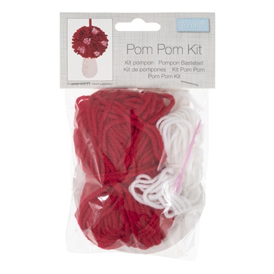 Pom Pom Decoration Kit: Toadstool - GCK242