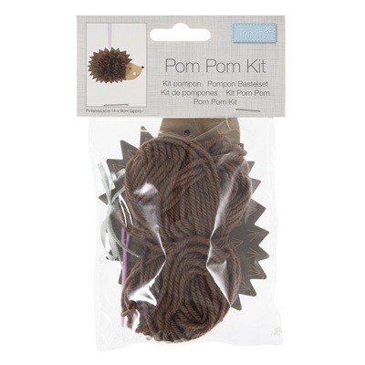 Pom Pom Decoration Kit: Hedgehog - GCK243