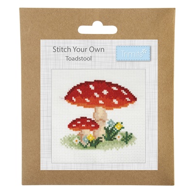 Counted Cross Stitch Kit: Mini: Toadstool - GCS103