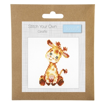 Mini Cross Stitch Kit: Giraffe - GCS128