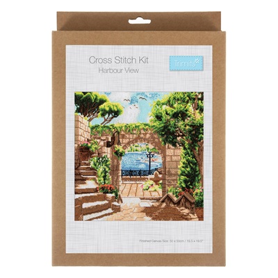Counted Cross Stitch Kit: X Large: Harbour View GCS138
