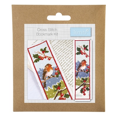 Mini Cross Stitch Kit: Robin - GCS179