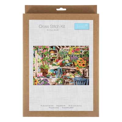 Trimits - Counted Cross Stitch Kit: Extra Large: Gardeners Paradise - GCS183