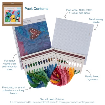 Trimits - Large Counted Cross Stitch